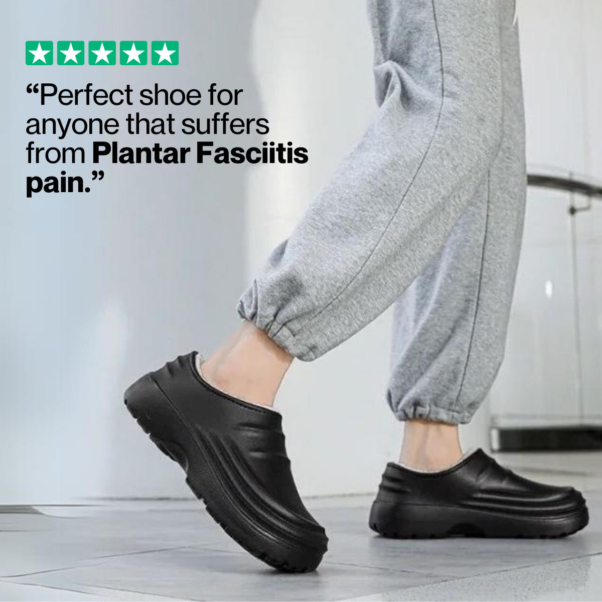 Fully Step Cozy Luxe - Healthy & Anti-Slip Comfort Clogs